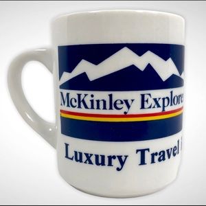 RARE Vintage MCKINLEY EXPLORER Alaska Coffee MUG